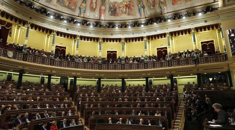 Hemiciclo del Congreso de los Diputados.