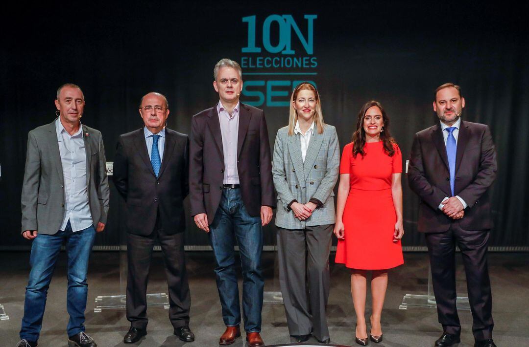 Los candidatos al congreso por Valencia para las elecciones generales del 10 de noviembre debatieron el pasado 29 de octubre en la Cadena SER