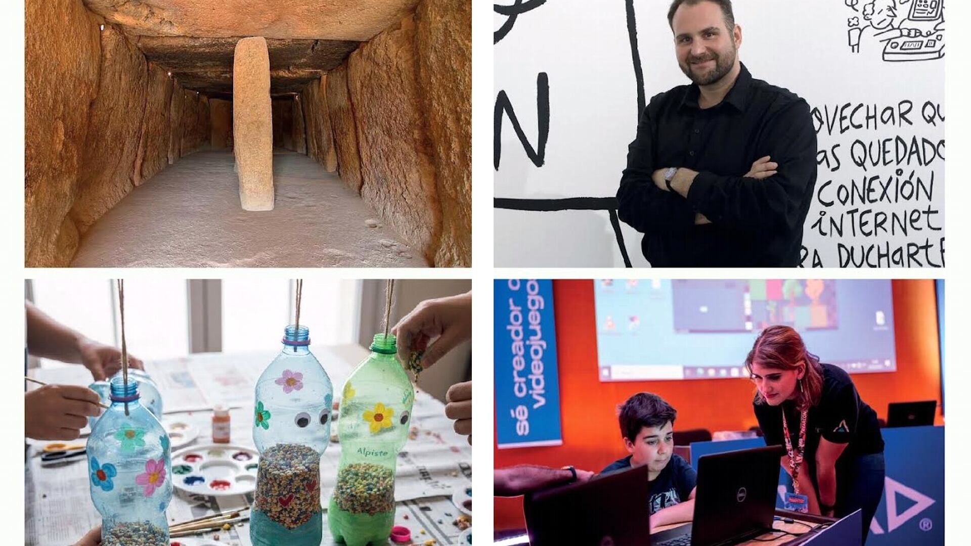 Talleres de la Fundación Unicaja en Antequera