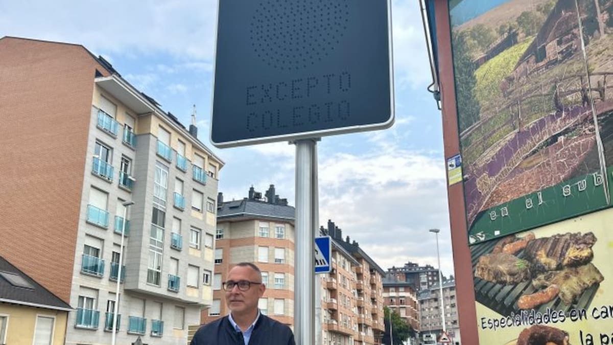 El PSOE se pregunta qué ha sido del sistema inteligente de regulación el tráfico a la entrada y salida de los colegios de Ponferrada.