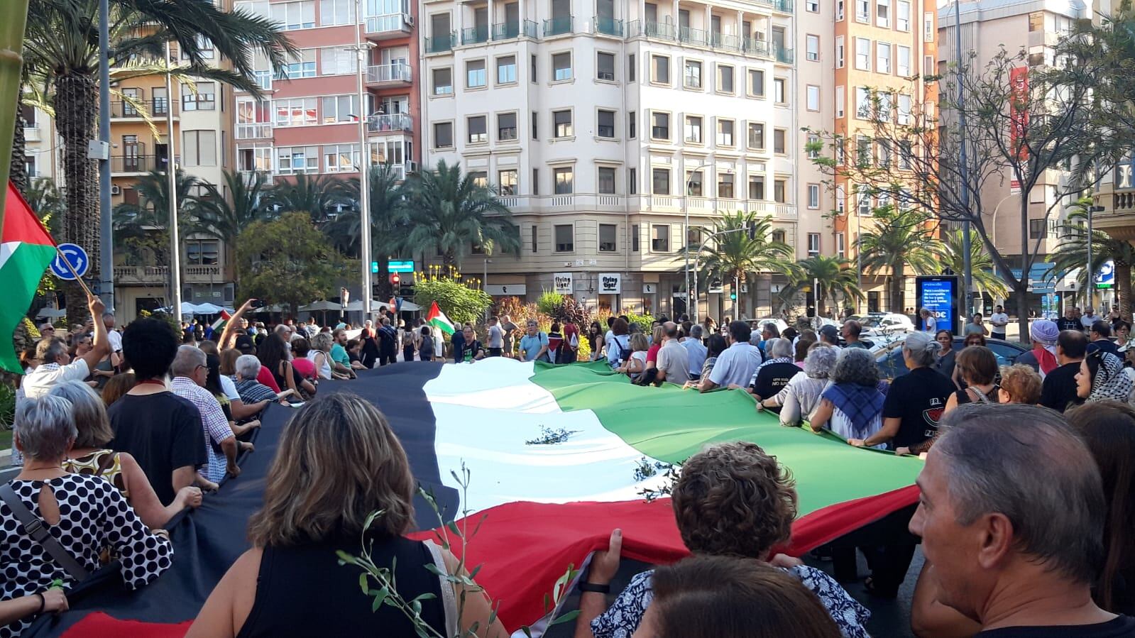 Plataforma Villena por la Paz en Alicante