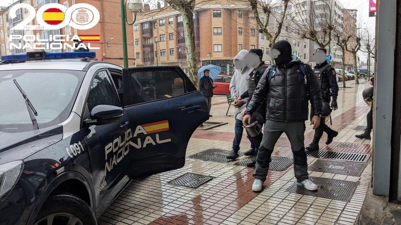 La Policía Nacional desmantela en Burgos un punto de venta de cocaína y ‘crack’