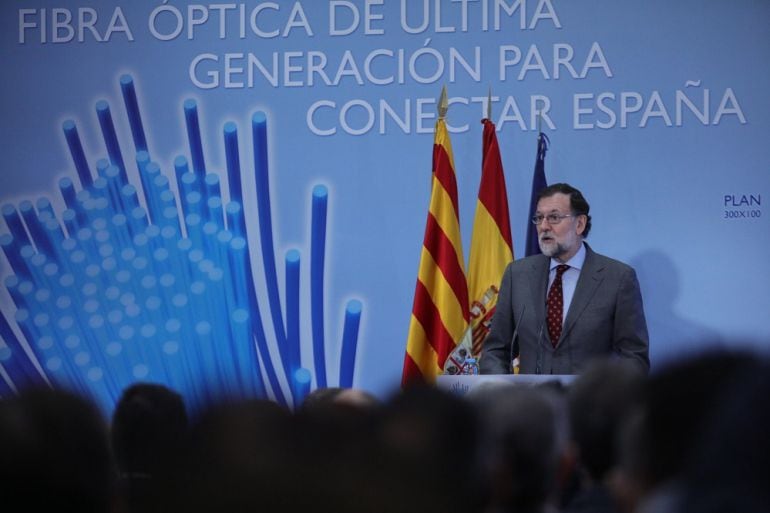 Mariano Rajoy anuncia un plan de banda ancha para todos los municipios, con una inversión de 521 millones de euros hasta 2021 