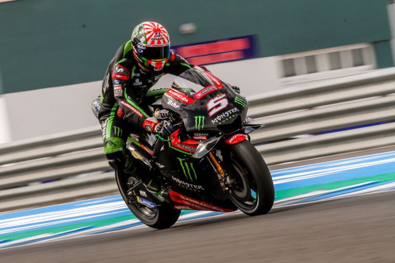 Johann Zarco durante los entrenamientos del lunes