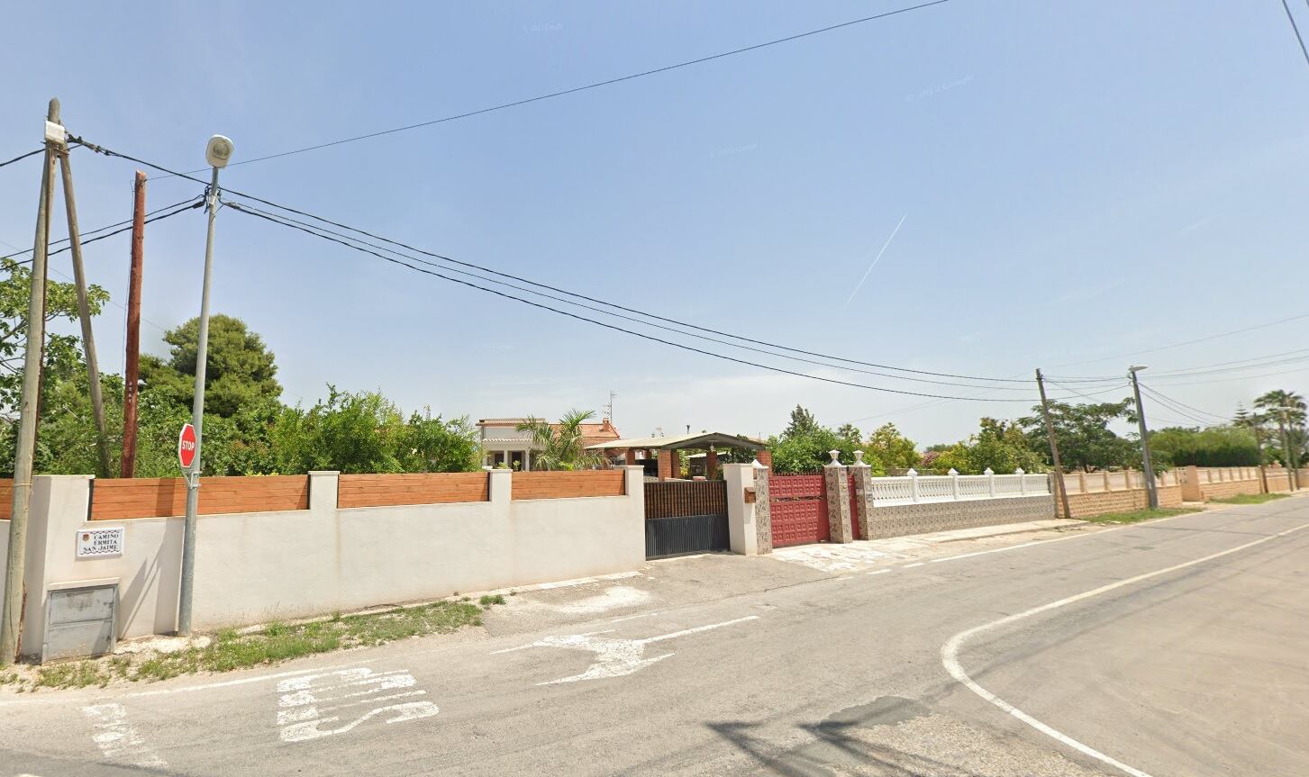 Alumbrado público en la Cañada del Fenollar