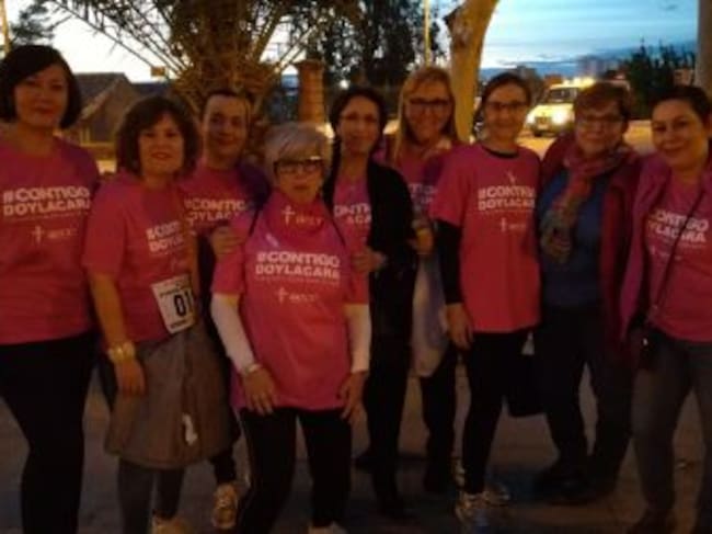 Corazones Rosas, dando visibilidad a su movimiento en la calle