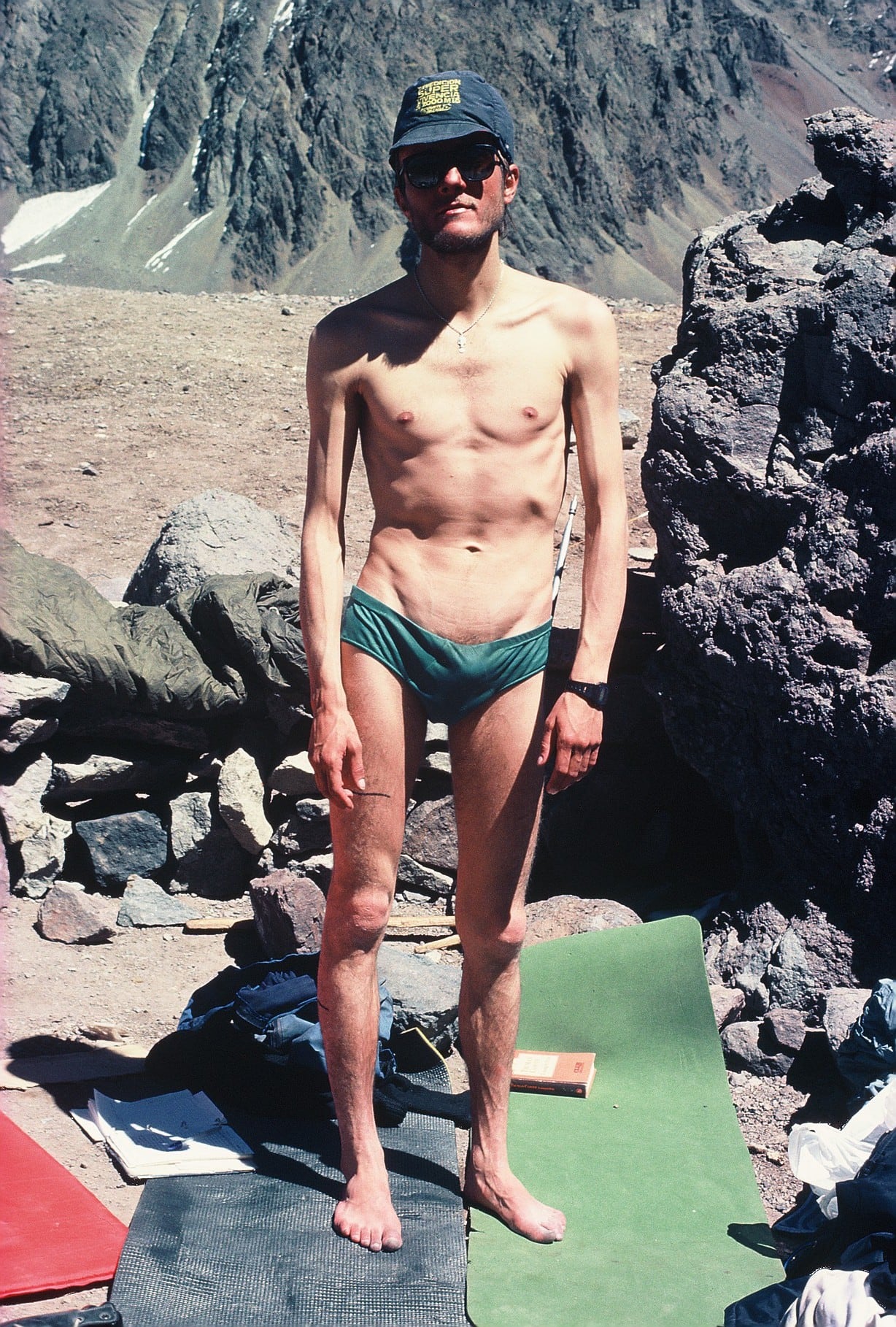 Al finalizar su aventura, Garrido tuvo que recuperar muchos kilos