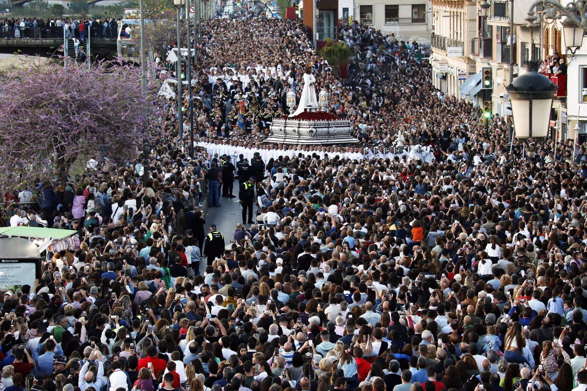 Salida procesional de Nuestro Padre Jesús Cautivo, &#039;El Cautivo&#039;, por la calles de Málaga