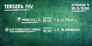 Partidos del Grupo IX de la Tercera Divisi&oacute;n.