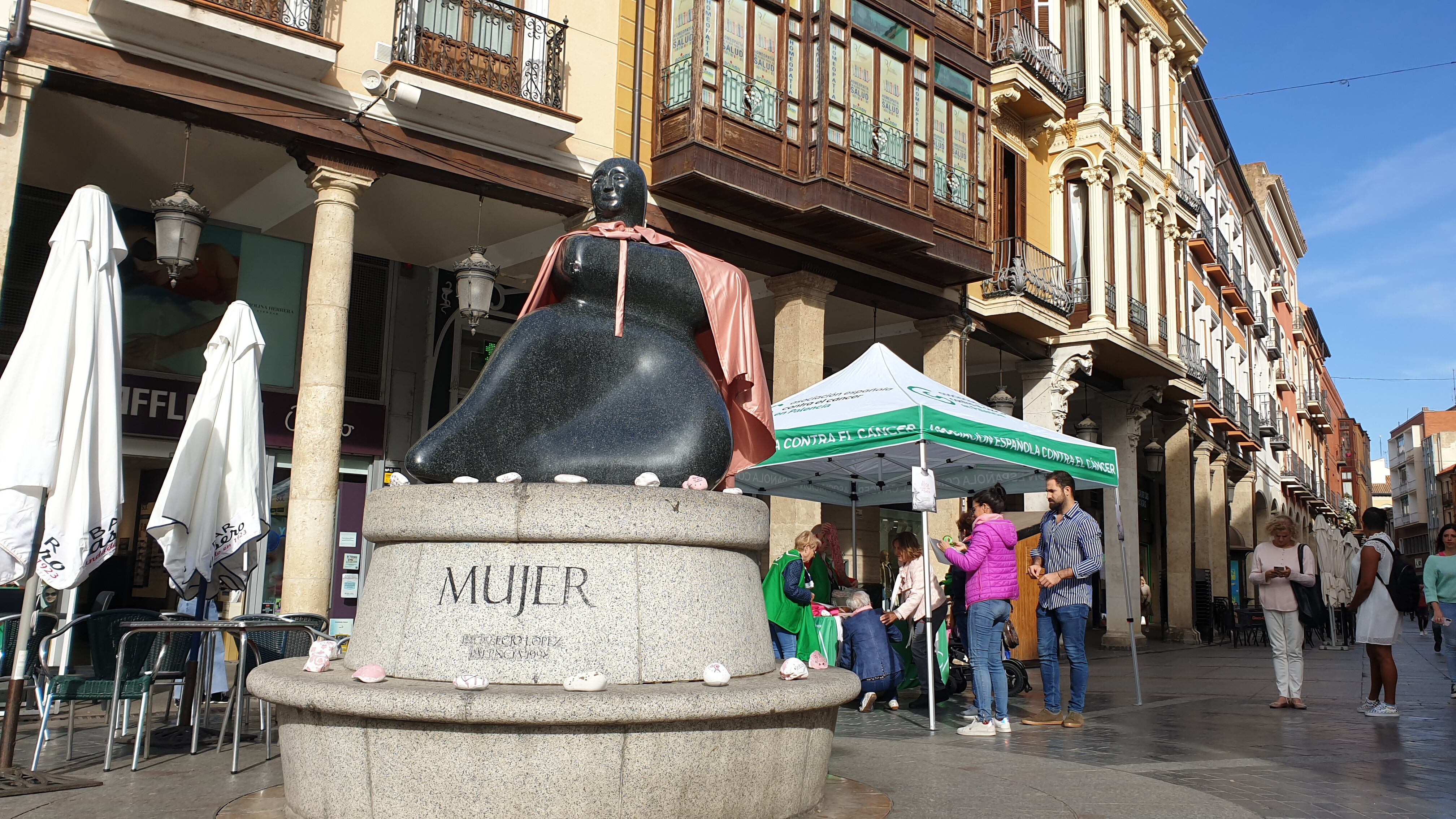 La Asociación Española Contra el Cáncer de Palencia celebra el Día Mundial de la Lucha Contra el Cáncer de Mama