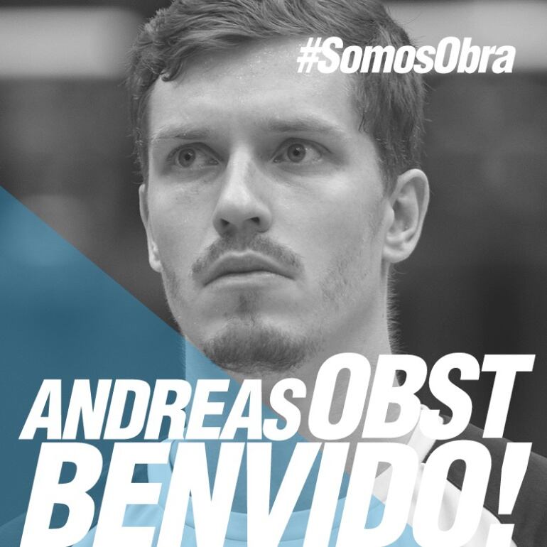 El Monbus Obradoiro anunció esta mañana el fichajede Andreas Obst por tres temporadas