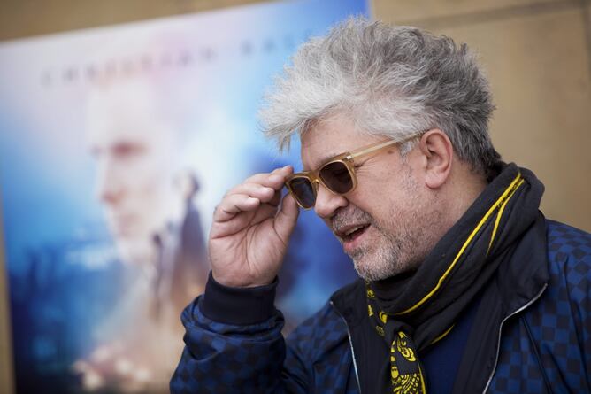 Pedro Almodóvar, durante la promoción de 'La piel que habito' en Los Ángeles