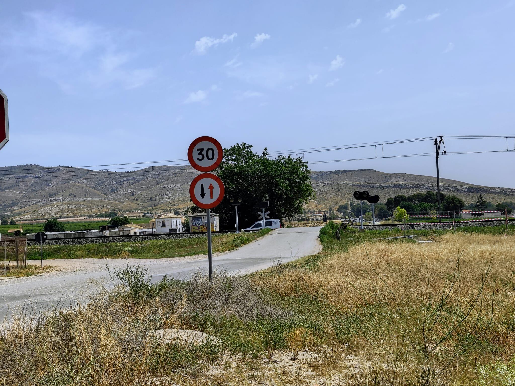 Paso a nivel del Morrón