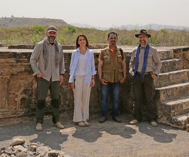 Miguel Gutiérrez Garitano, Silvia Carretero, Jordi Canal Soler y Sahid Jamil Rana