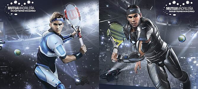 El domingo comienza el Masters Series de Madrid con Federer y Nadal como figuras del "Otro tenis"