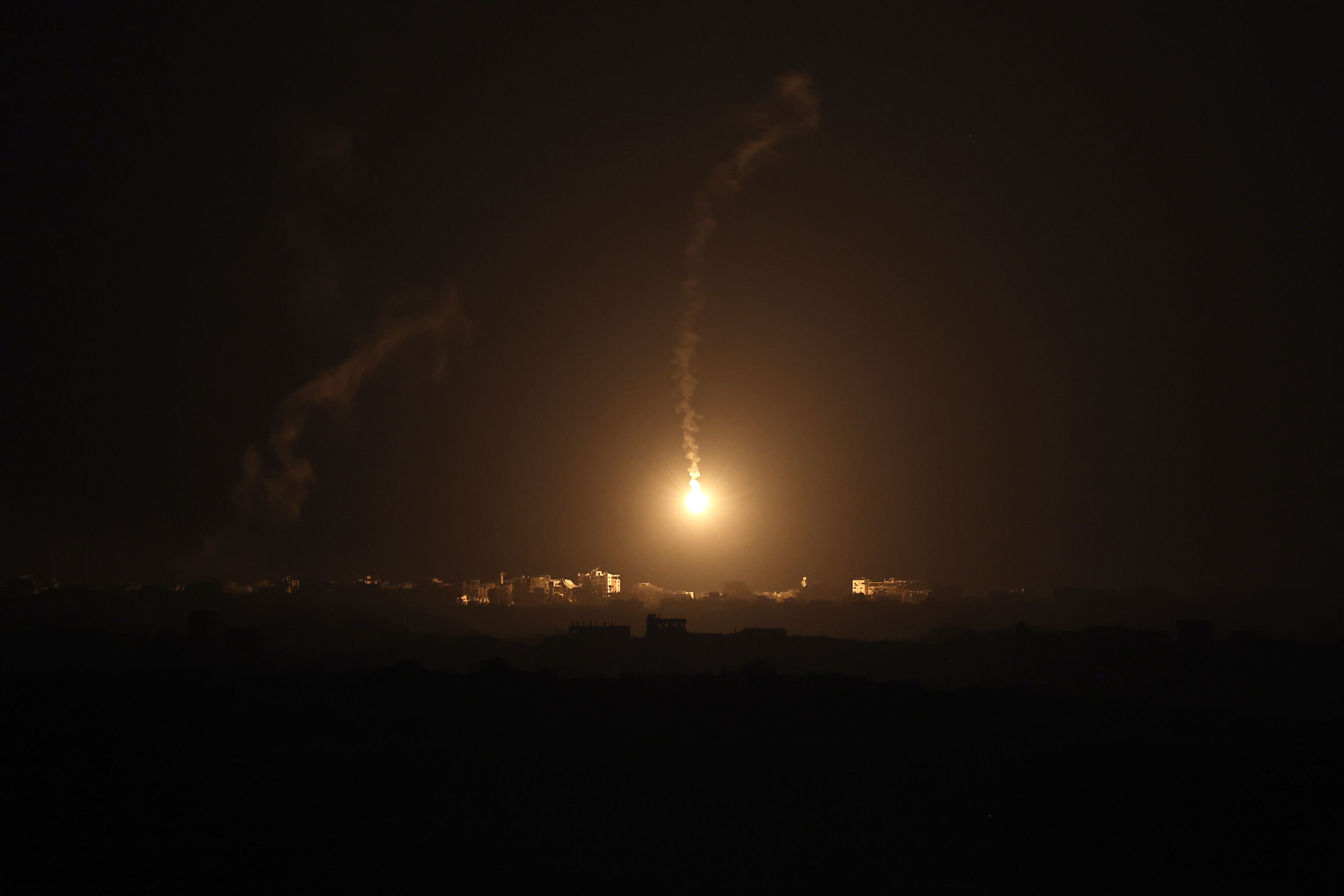 Israel ha intensificado sus ataques sobre la ciudad de Gaza. 