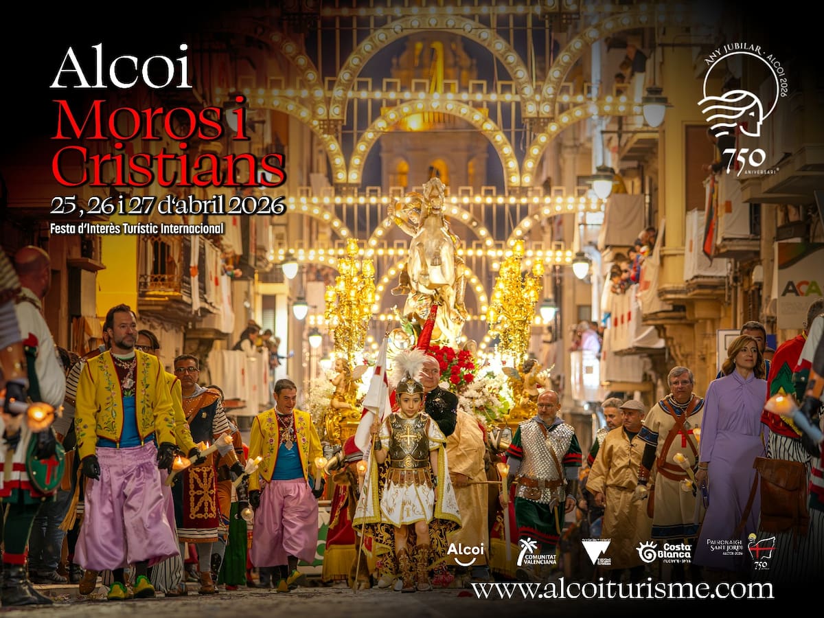Alcoy presenta la imagen promocional de las Fiestas de Moros y Cristianos de 2026