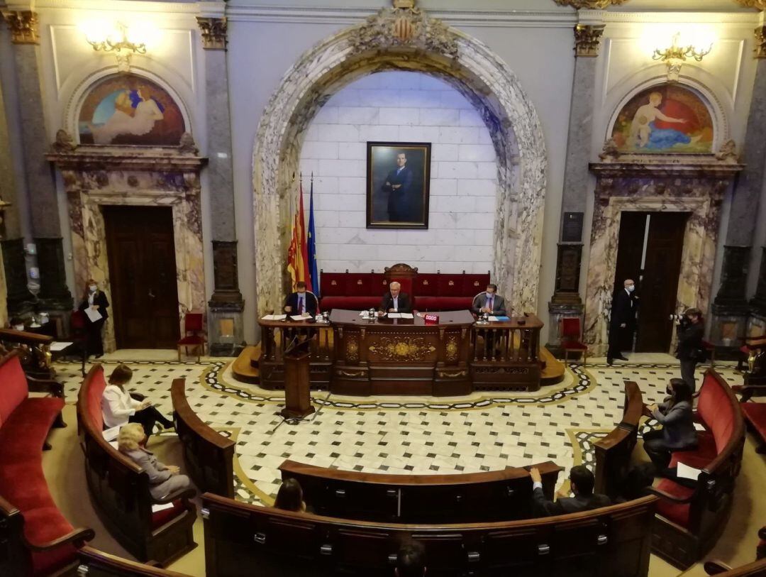 Debate sobre el estado de la ciudad en el Ayuntamiento de València