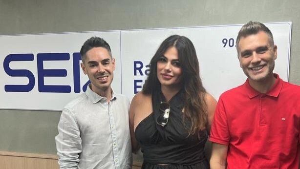 Marisa Jara Embajadora Clínicas Dorsia Elda-Petrer, German Moreno, gerente y Tomás Martínez Clínicas Dorsia Alicante