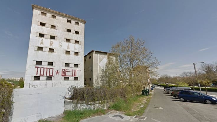 Derribo de Argal en Echavacoiz