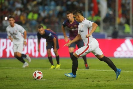 Ben Yedder falló el penalti que pudo mandar el partido a la prórroga