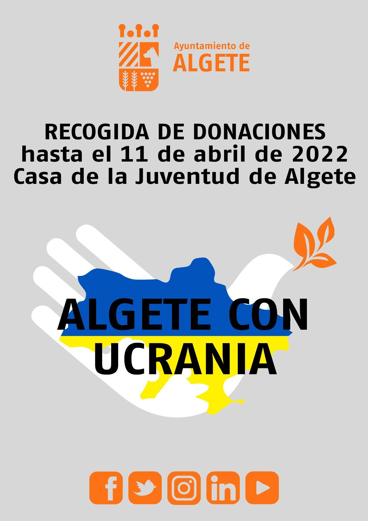 Los que quieran, podrán donar alimentos, productos sanitarios y medicamentos hasta el 11 de abril