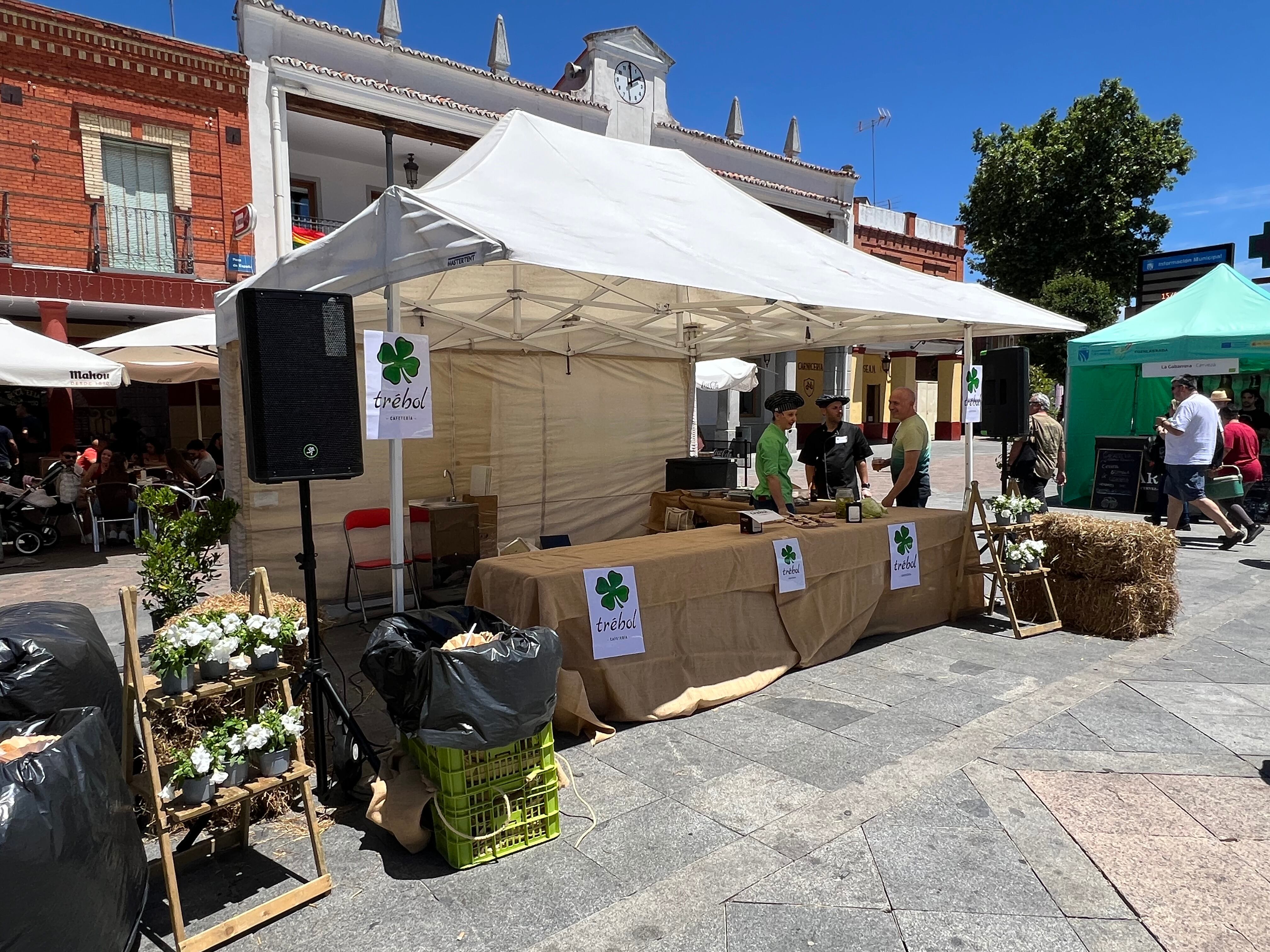 Los puestos del Mercado de Productores de Fuenlabrada se situarán en la plaza de España y en la calle La Plaza. (Foto de archivo).