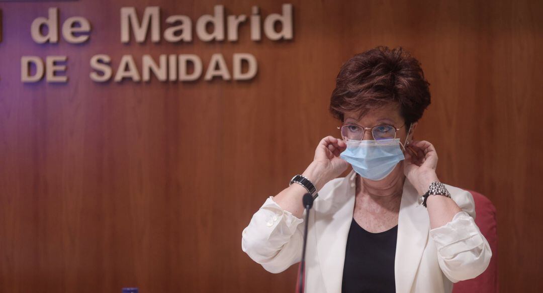 Elena Andradas, Directora General de Salud Pública de la Comunidad de Madrid. 