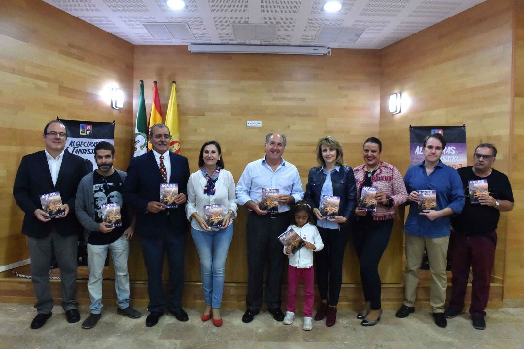 Presentación del libro &quot;Memoria Algeciras Fantástika 2017&quot; en el Centro Documental José Luis Cano.