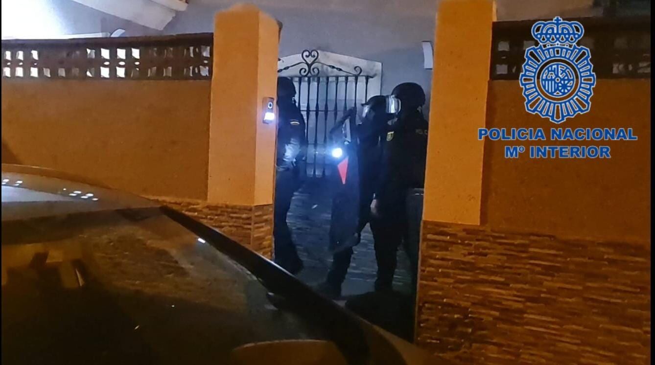 Operación policial contra el narcotráfico en Algeciras