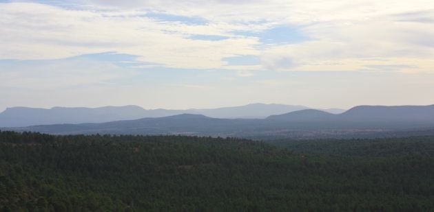 Este paraje se encuentra en la Serranía Baja de Cuenca.