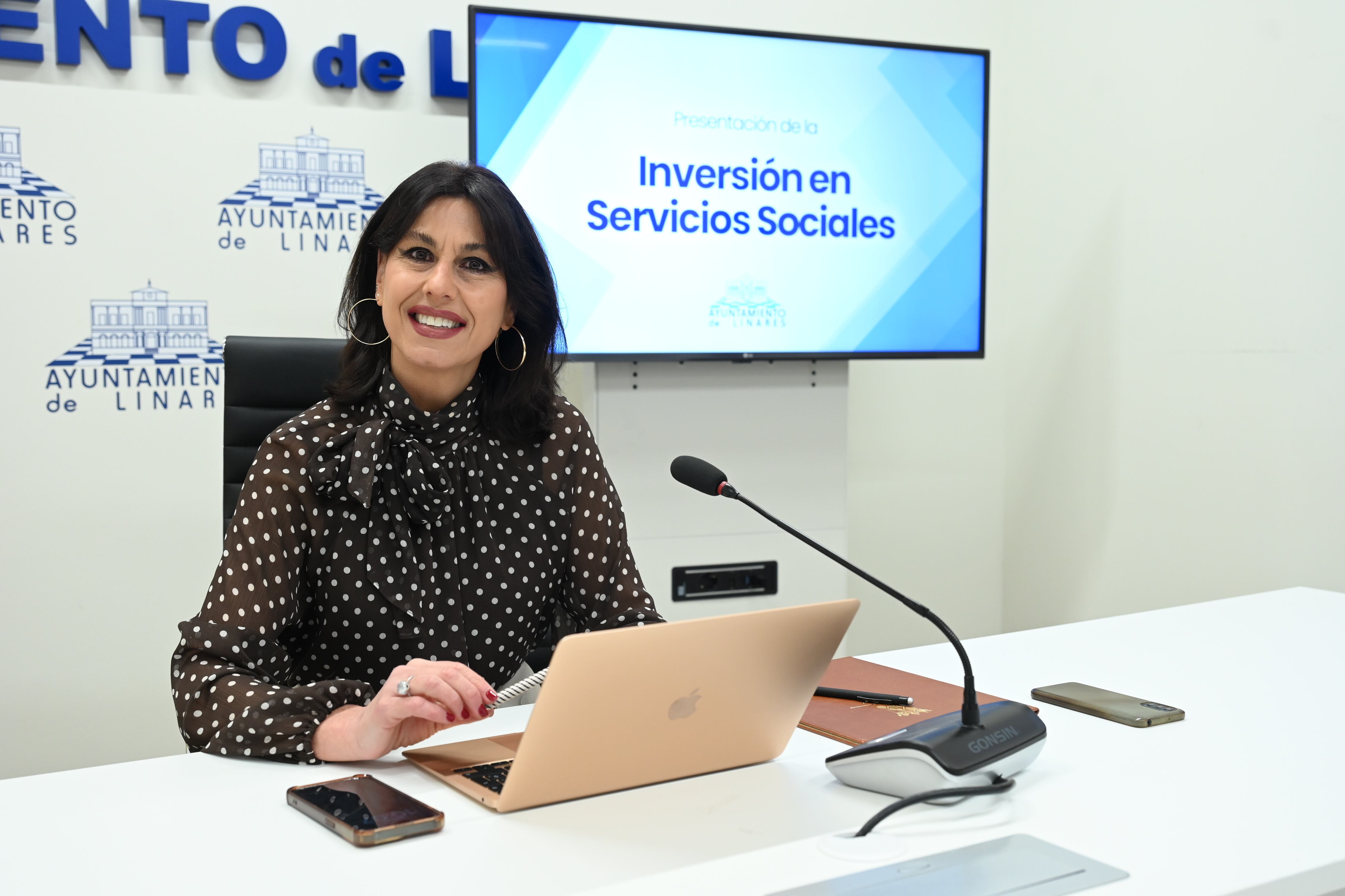 Mamen Muñoz, concejala de Bienestar Social en el Ayuntamiento de Linares.