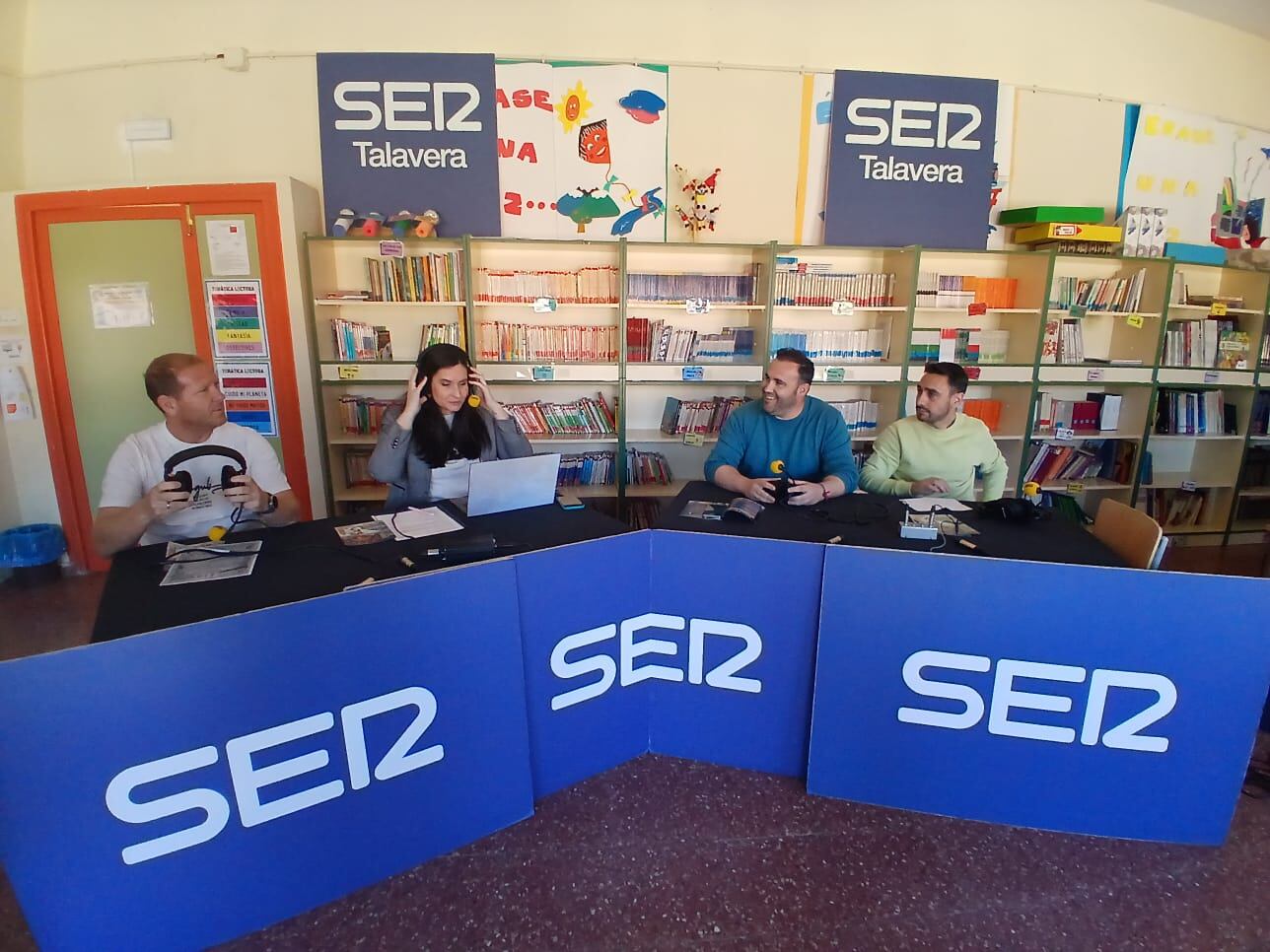 'Hoy por Hoy Talavera' desde el CEIP Martín Gallinar de Talavera