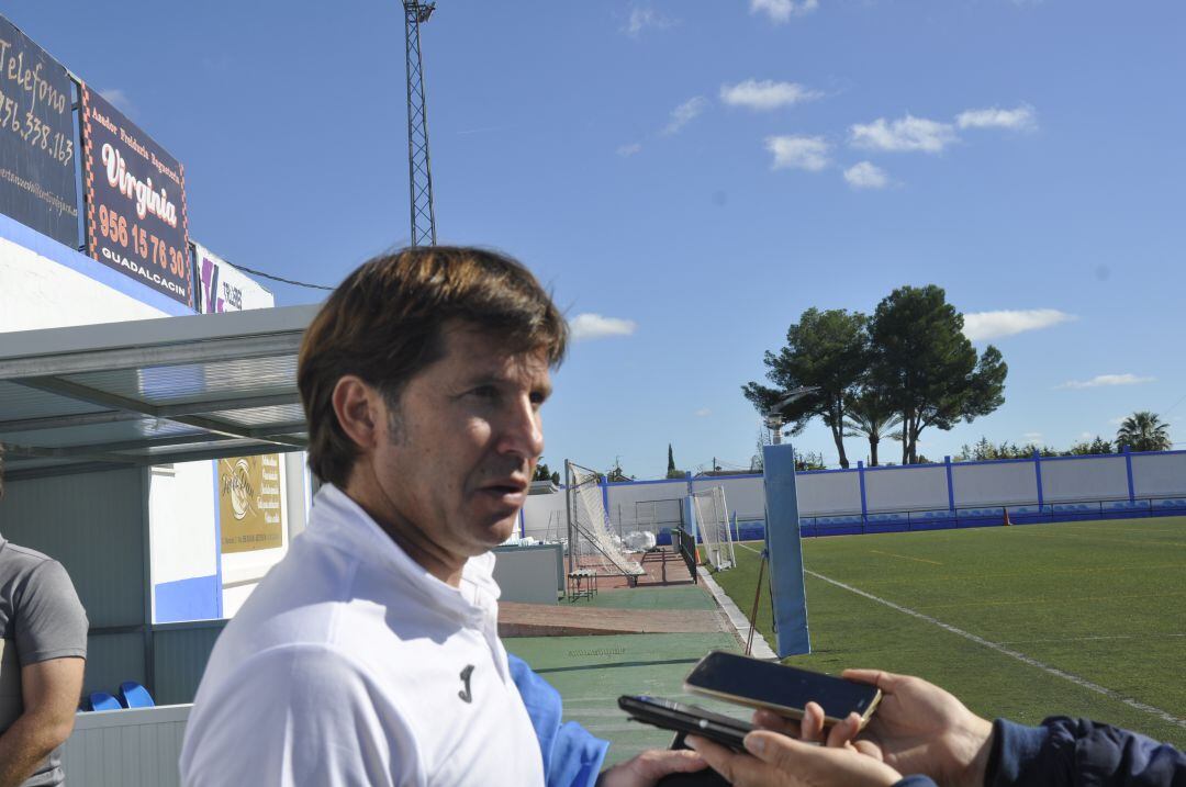 Jesús Mendoza, entrenador del CD Guadalcacín 