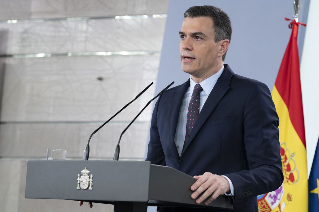 El presidente del Gobierno, Pedro Sánchez.