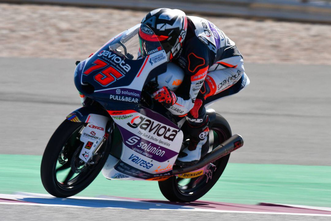 Albert Arenas en acció.