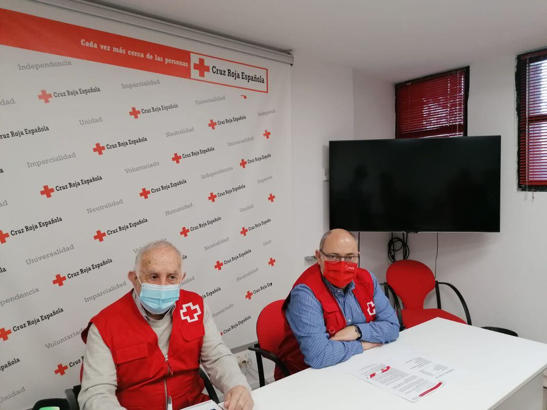 Representantes de Cruz Roja en La Rioja