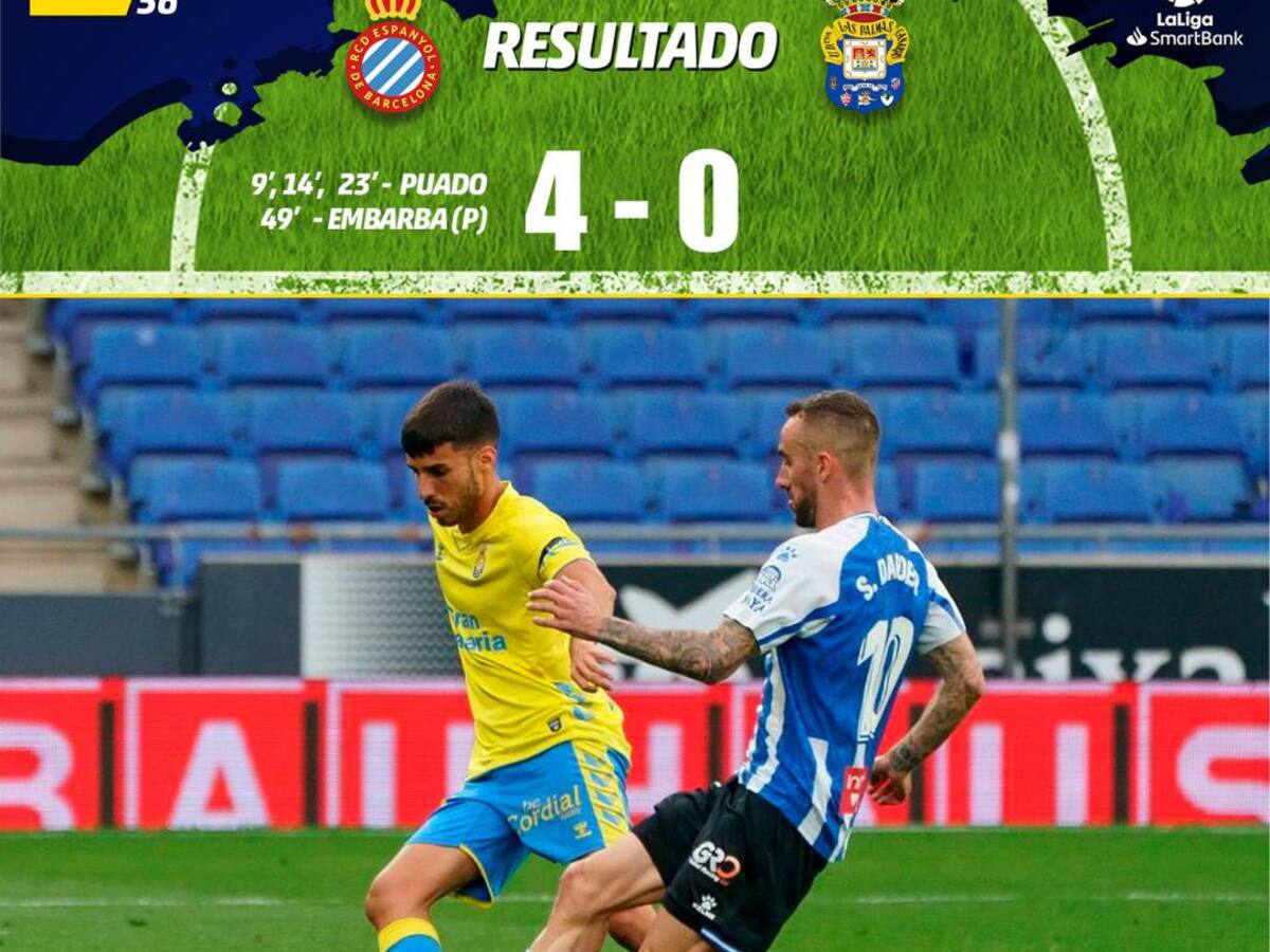 La UD Las Palmas no comparece ante el Español (4-0)
