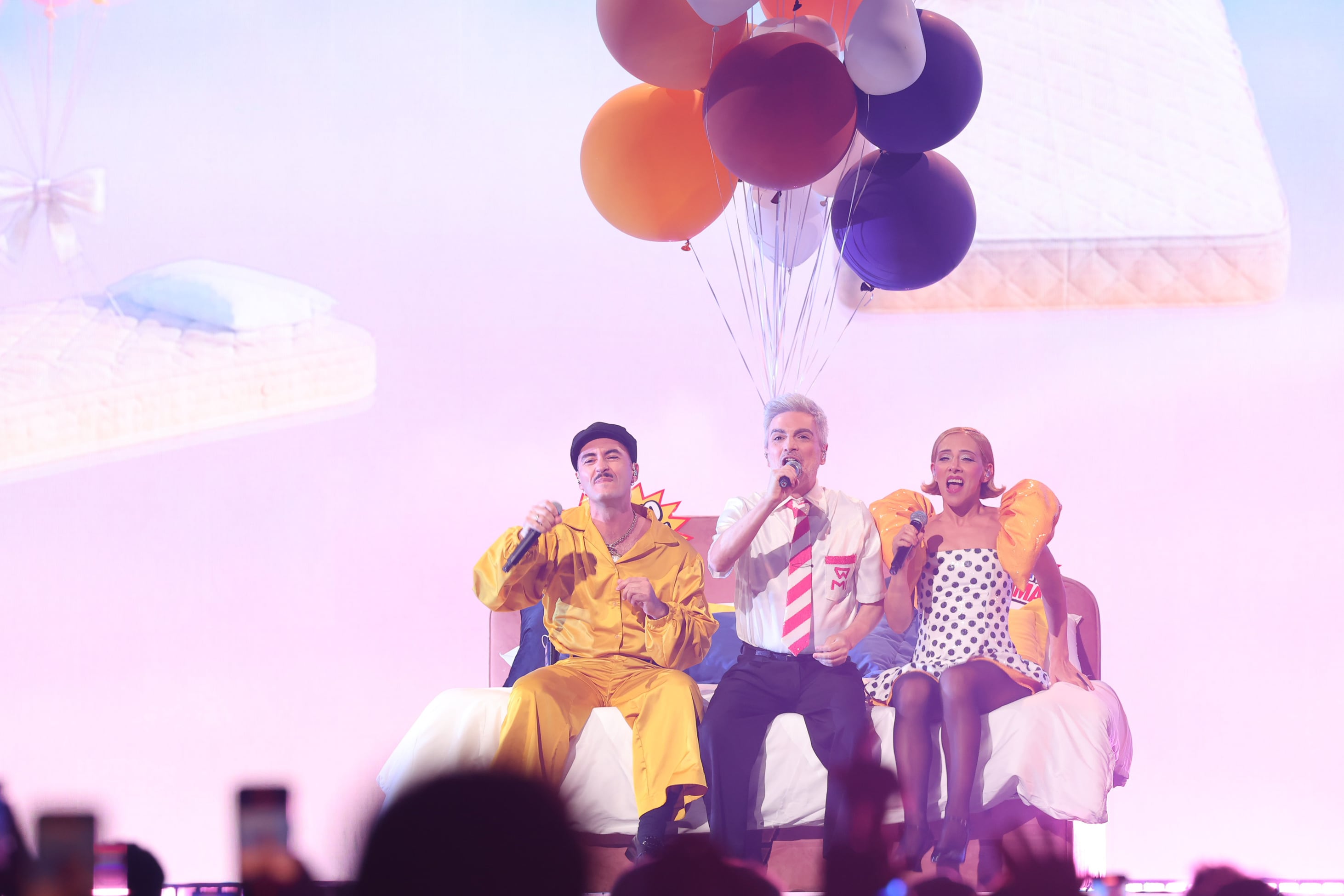 Miranda! & bailamamá durante la segunda semifinal del Benidorm Fest / RTVE