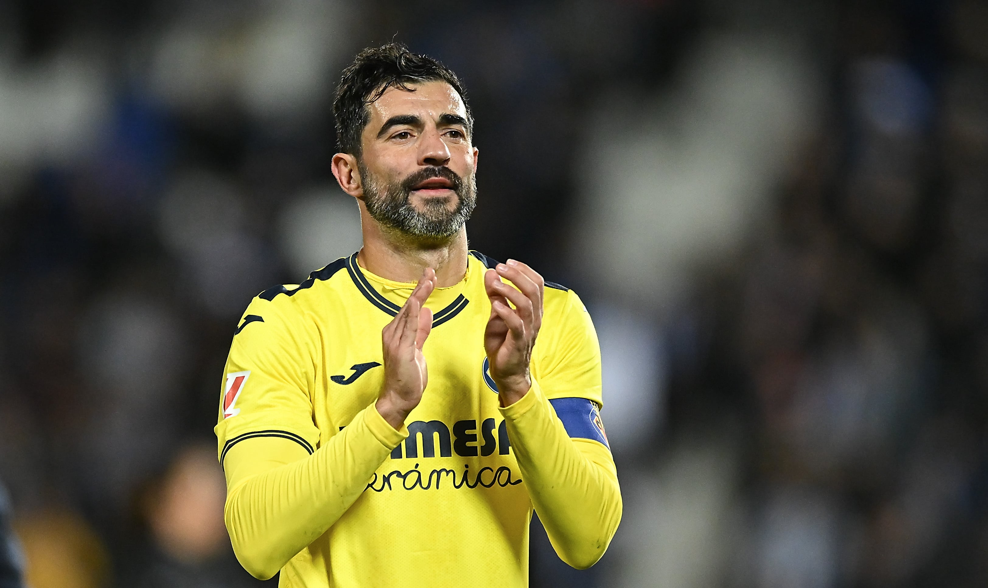 Raúl Albiol, durante un partido con el Villarreal en la pasada temporada de Liga