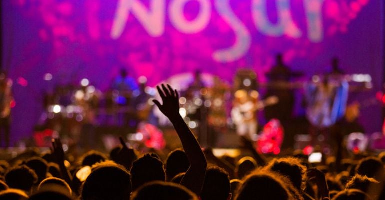 Público asistente a uno de los conciertos de Etnosur.