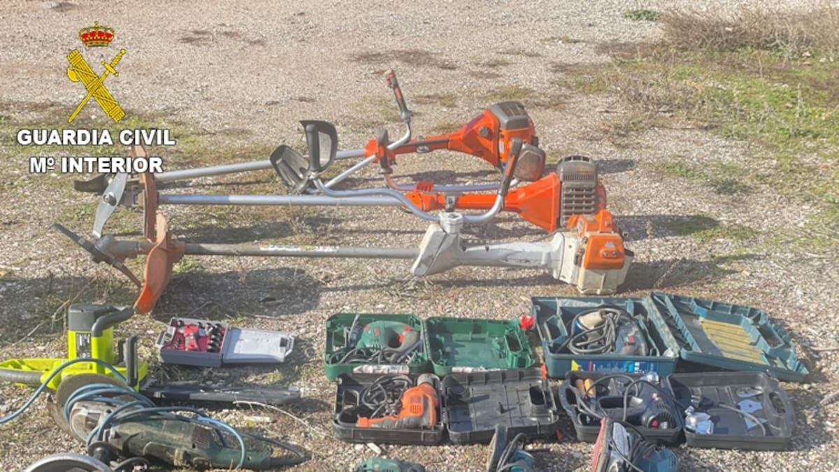 Desarticulado en Ciudad Real un grupo especializado en el robo de herramientas en furgonetas