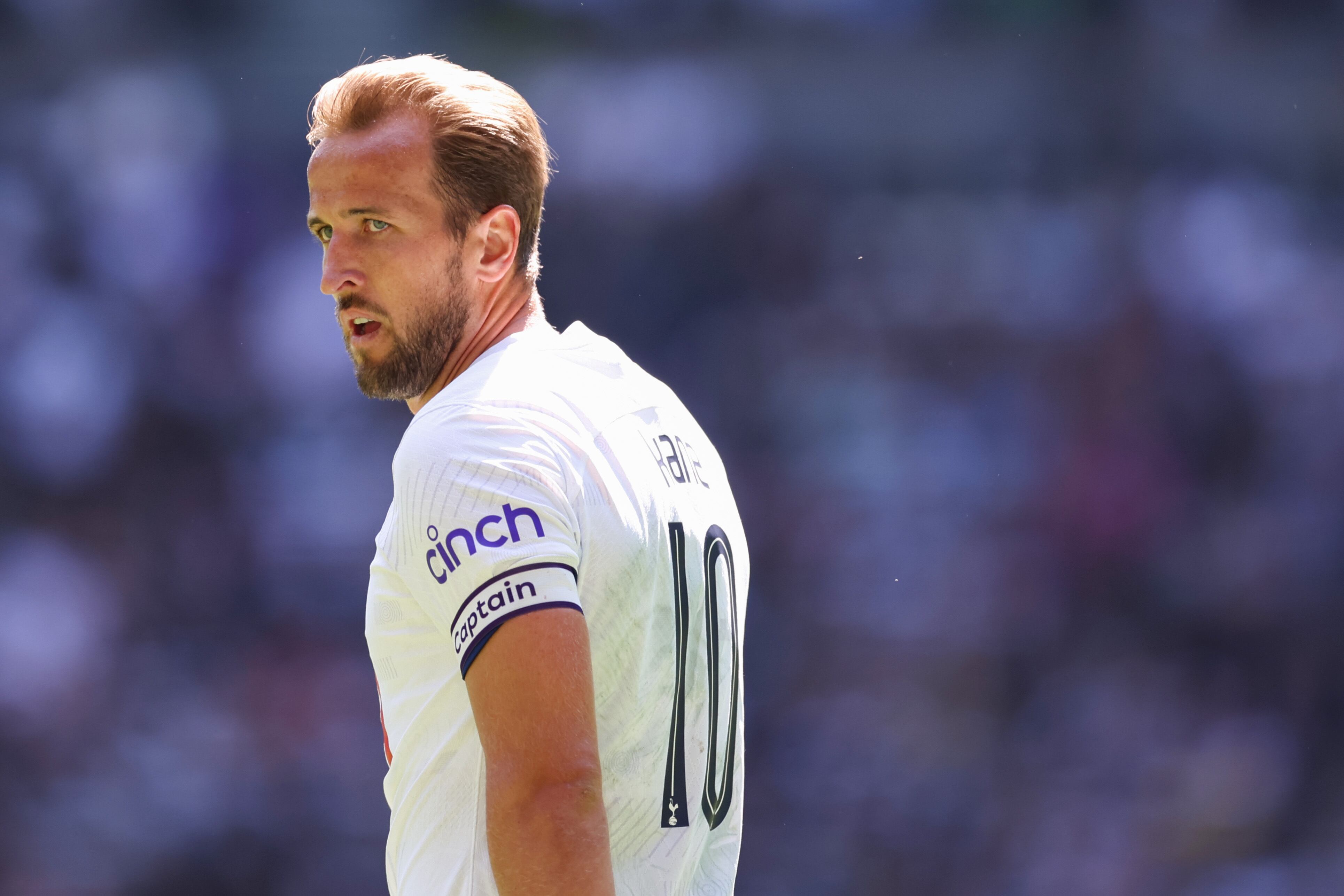 Harry Kane, durante un partido amistoso con el Tottenham Hotspur. (Photo by Jacques Feeney/Offside/Offside via Getty Images)