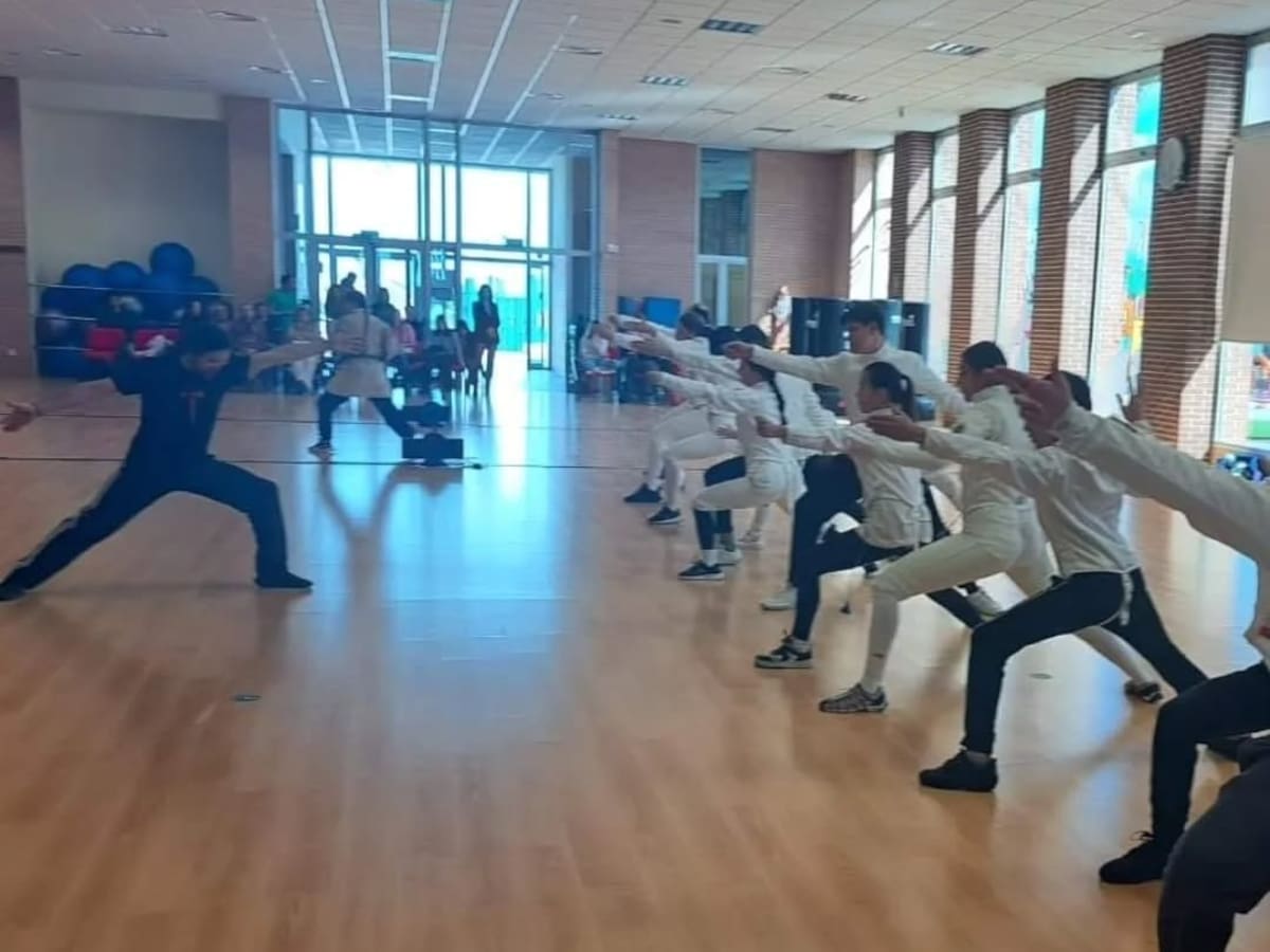 La esgrima se abre paso en la comarca de Vegas Altas