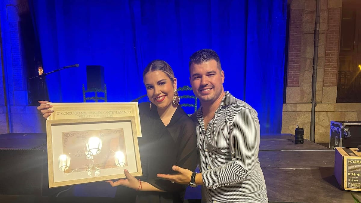 Raquel Sala ganadora del Concurso de Flamenco de Candeleda