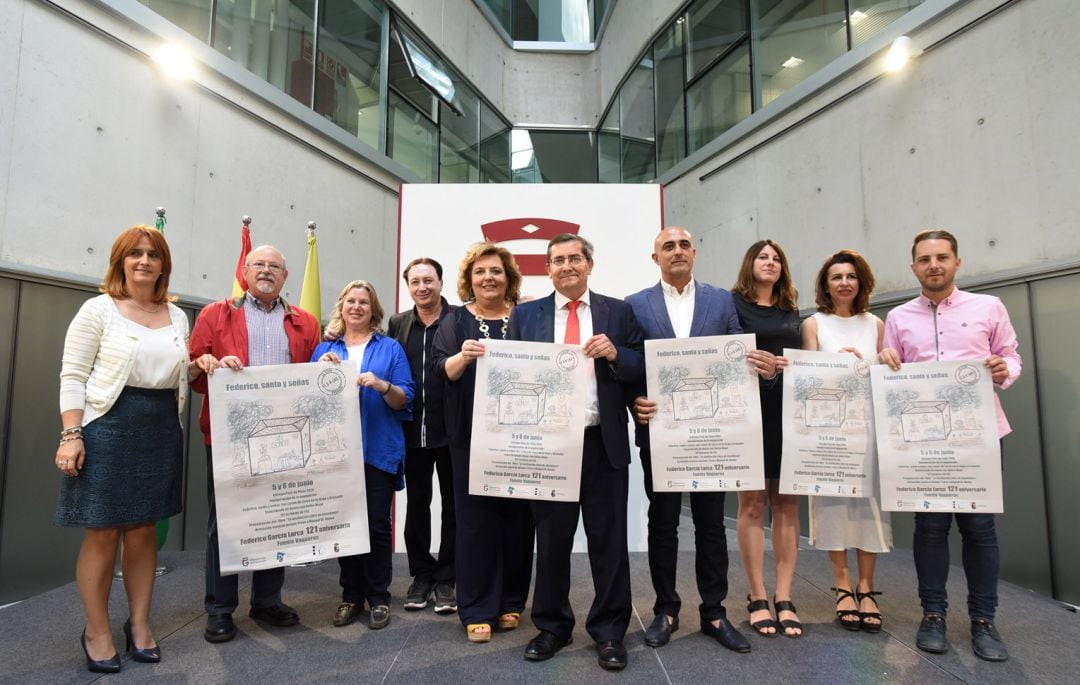 Presentación de &#039;El 5 a las 5&#039; del 2019 en homenaje a Federico García Lorca en la Diputación