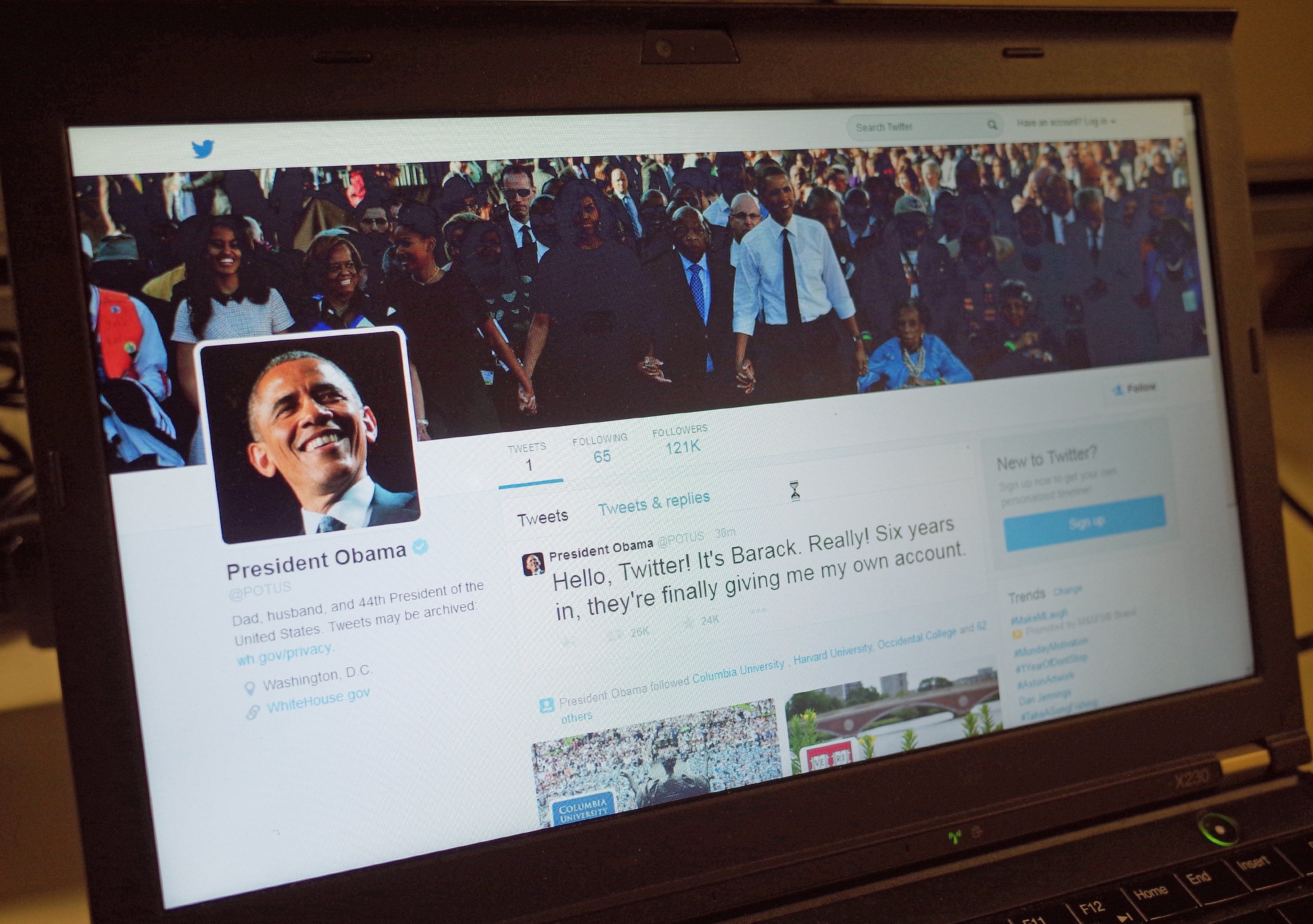 Twitter de Obama