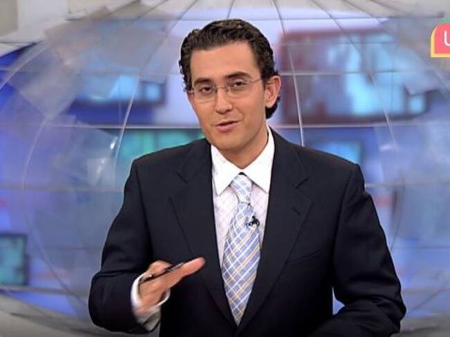 Màxim Huerta durante su época en 'Informativos Telecinco'