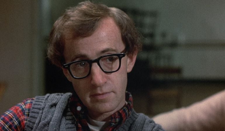 Woody Allen interpretando a Alvyn Singer en <i>Annie Hall</i> (1977)