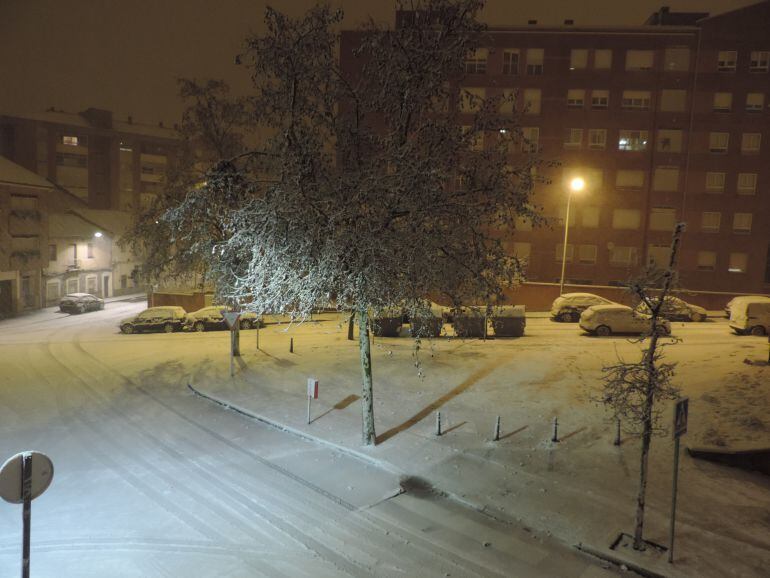 La nieve cubre toda Segovia 